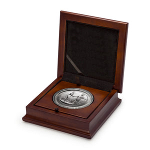 1876 Indian Treaty Medal Re-Strike - 10 oz. Pure Silver Piece