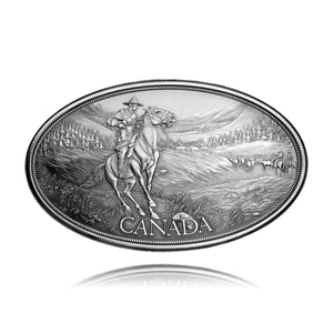 Canadian Heritage Medal Series: Legacy of the Mountie - 5 oz. Pure Silver Medal