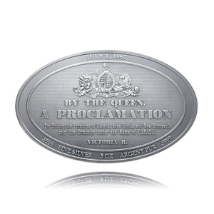 Canadian Heritage Medal Series: Fathers of Confederation - 5 oz Pure Silver Medal