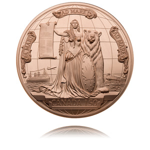 2017 Canada 150 Medal - Bronze Piece